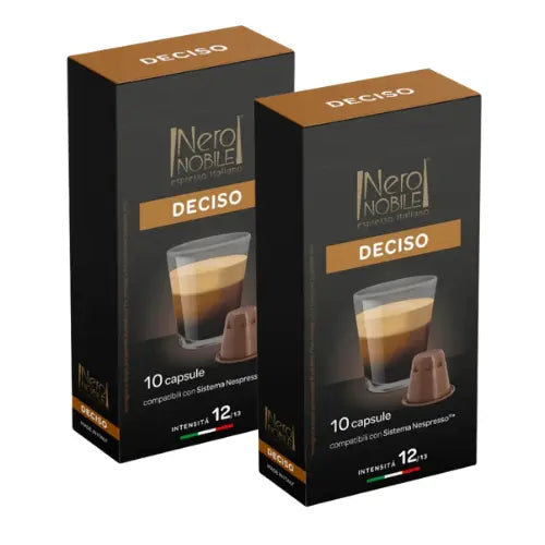 2X - Nero Nobile Deciso cápsulas Nespresso | Coffeelovers.cl