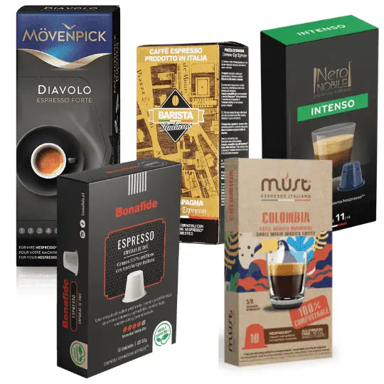 Pack Intenso 50 Cápsulas Compatibles Nespresso | loscoffeelovers.cl