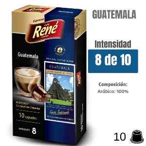 Rene Guatemala cápsulas Nespresso® | Coffeelovers cápsulas de café