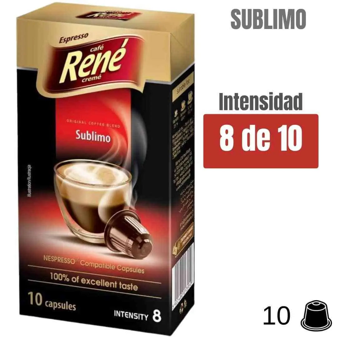 Rene Sublimo cápsulas Nespresso®