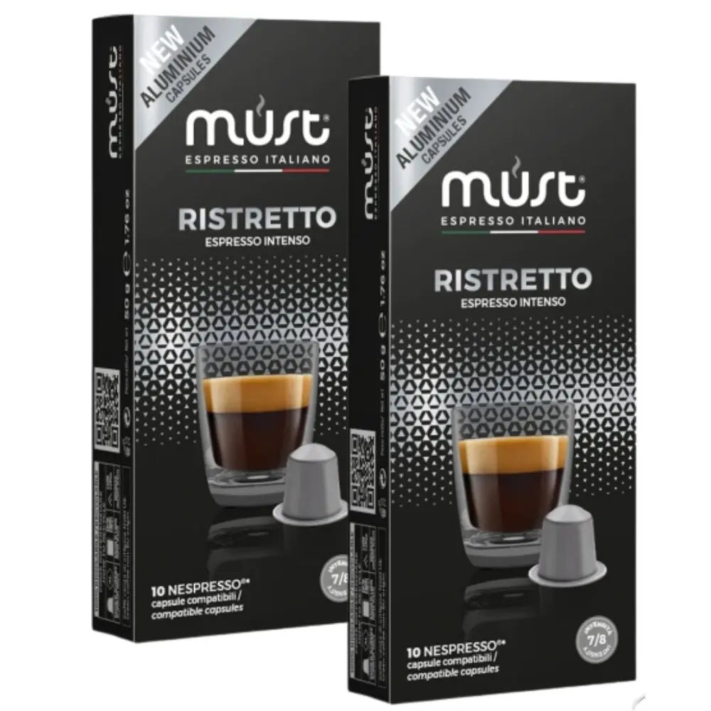 2X - Must Ristretto cápsulas Nespresso®