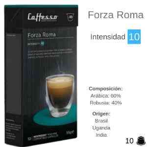 Caffesso Forza Roma compatible Nespresso@ | Comprar cápsulas de café