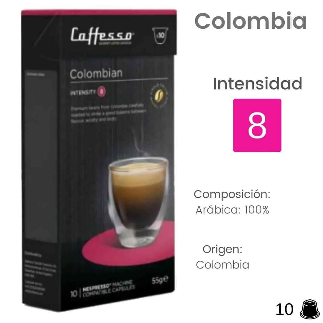 Caffesso Colombia compatible Nespresso® | CoffeeLovers Comprar Cápsulas