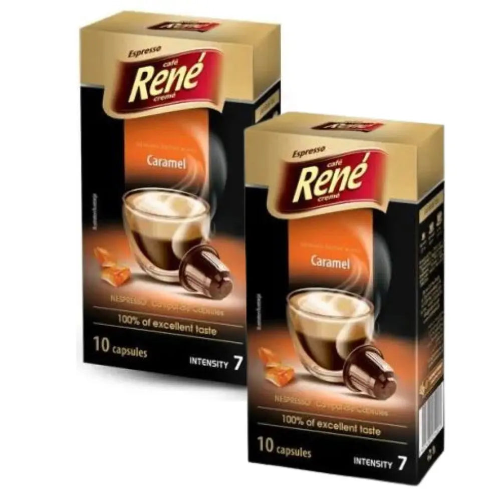 2X - Rene Caramelo cápsulas Nespresso®