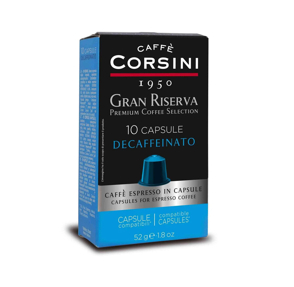 Corsini Descafeinado cápsulas Nespresso®