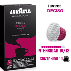 Lavazza Deciso Cápsulas de Café compatible Nespresso | Tienda CoffeeLovers