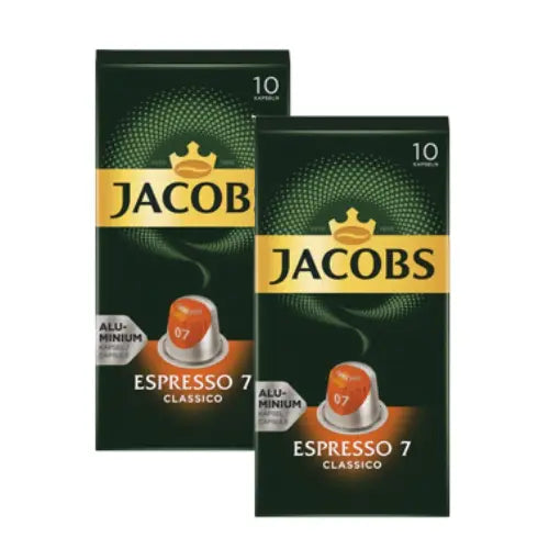 2X - Jacobs Espresso Classico cápsulas Nespresso | loscoffeelovers.cl