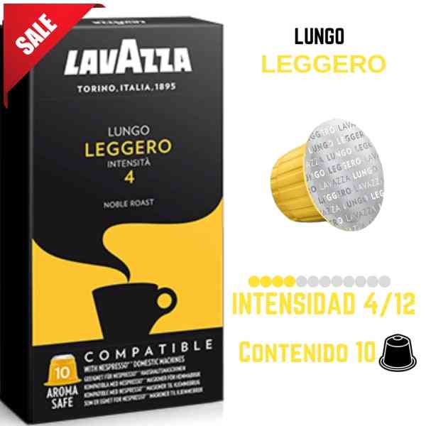 Lavazza Lungo Leggero cápsulas Nespresso®