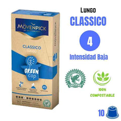 Movenpick Classico cápsulas compostables Nespresso