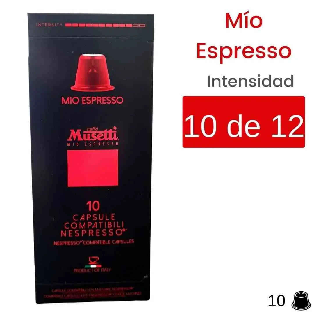 Musetti Mio Espresso cápsulas Nespresso