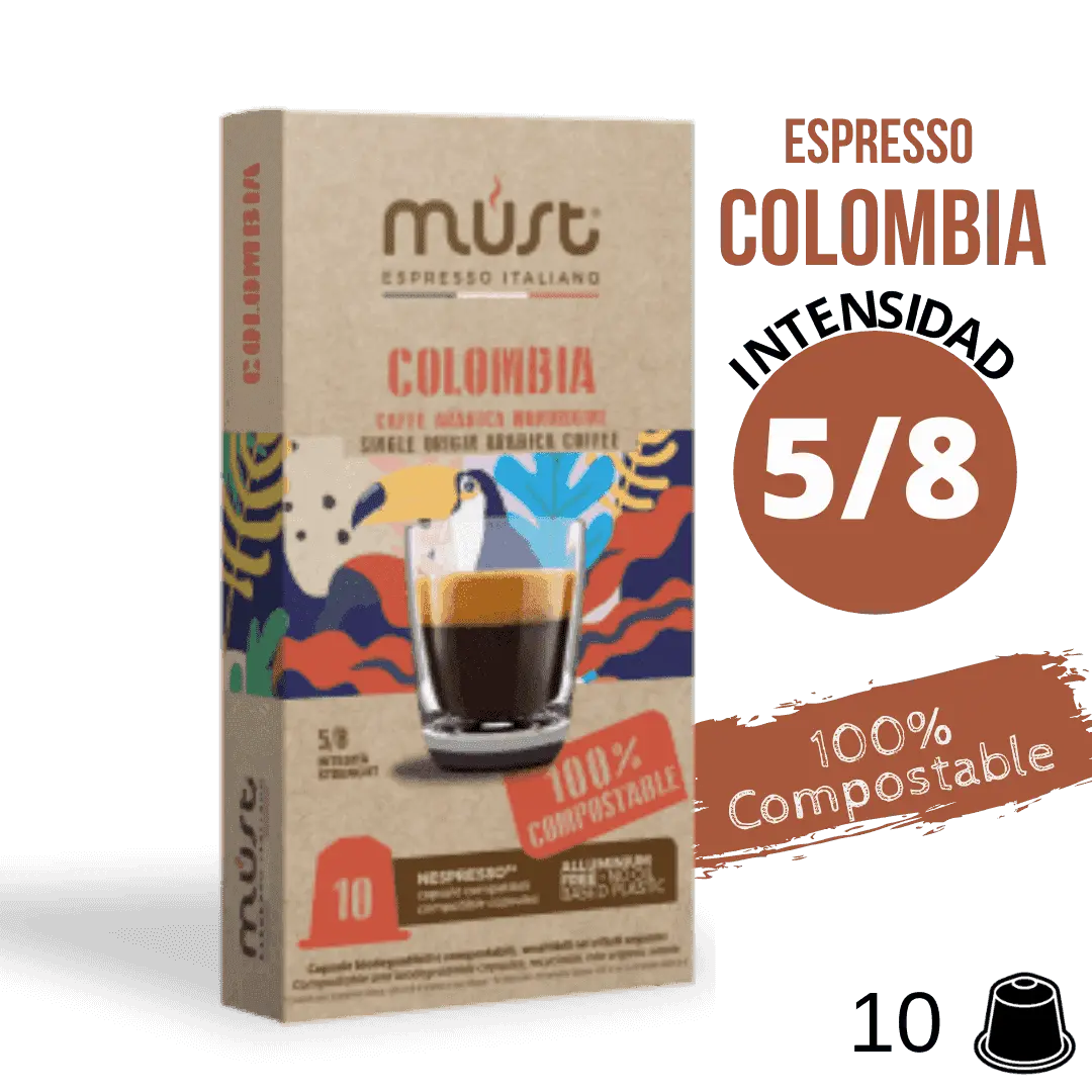 Must Colombia cápsulas Compostables Nespresso®