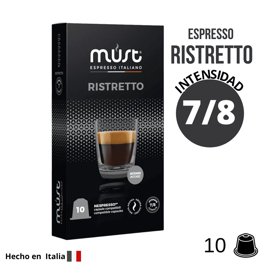 Must Ristretto cápsulas Nespresso®