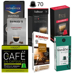 Pack Equilibrio 70 Cápsulas Nespresso | loscoffeelovers.cl