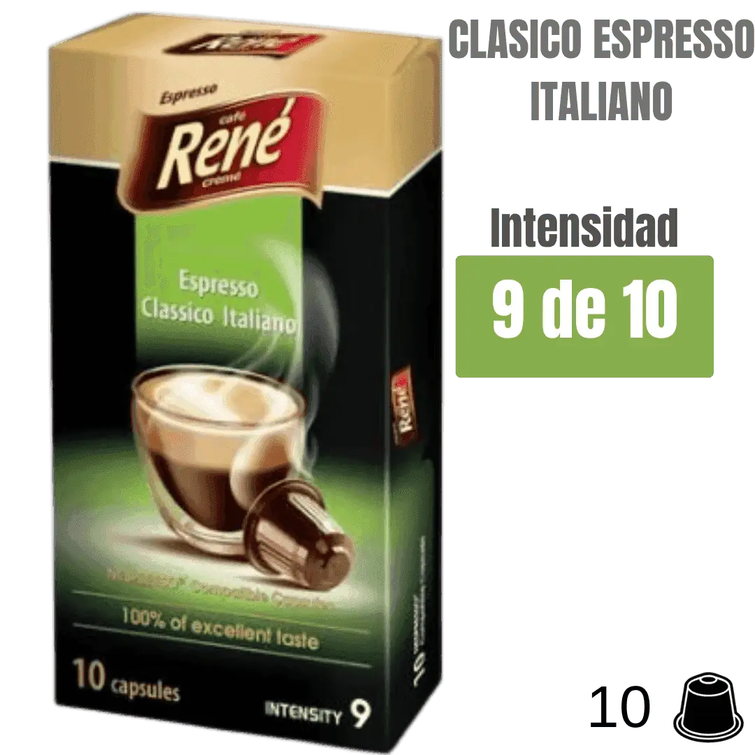 Rene Espresso Italiano cápsulas Nespresso®