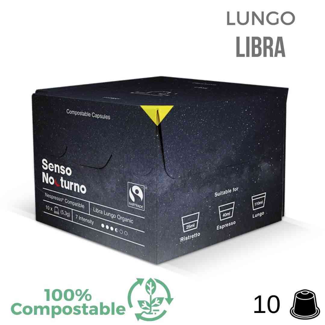 Senso Nocturno Lungo Libra cápsulas Nespresso® - CoffeeLovers Capsulas Nespresso