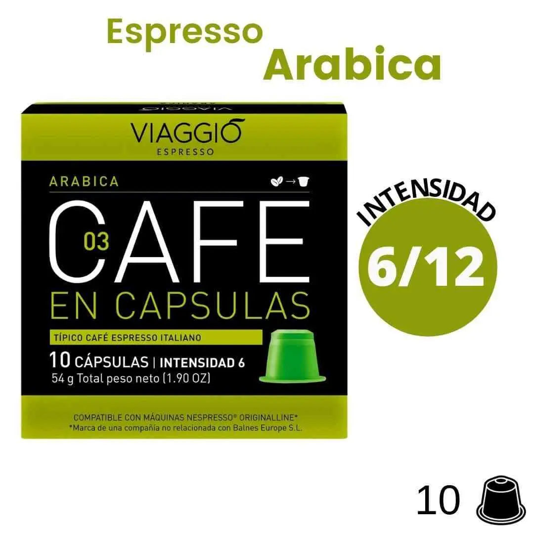 Viaggio Espresso Arabica cápsulas Nespresso®