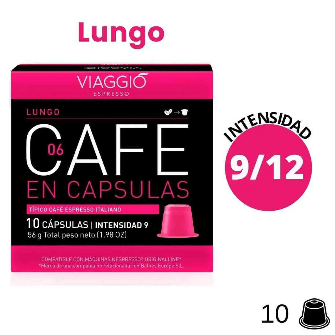 Viaggio Lungo cápsulas Nespresso® - CoffeeLovers Capsulas Nespresso